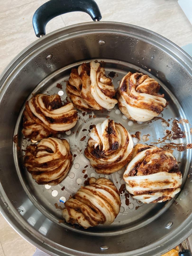 中式脏脏糖花卷