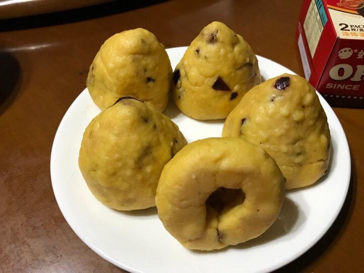 红枣玉米面窝窝头