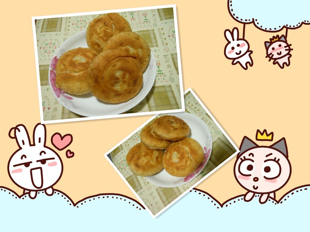 香酥牛肉饼