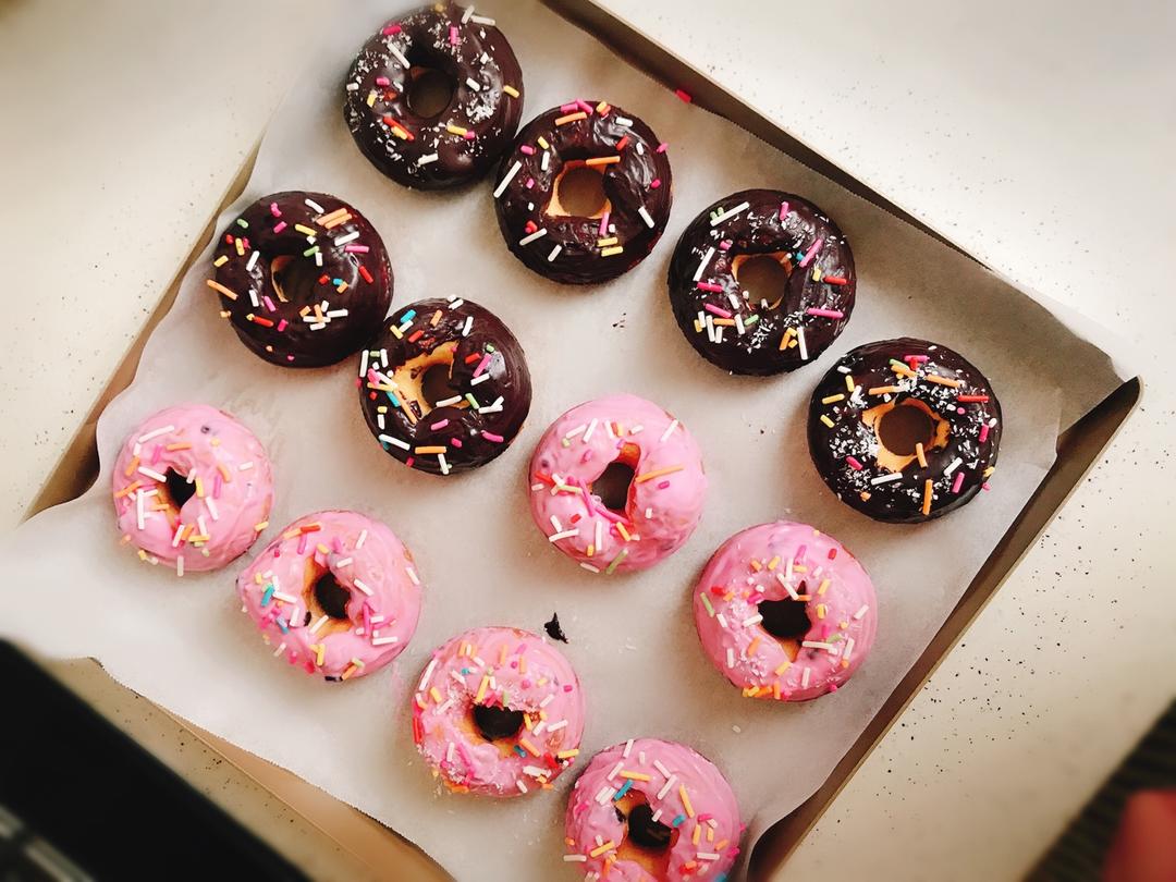 甜甜圈（家用烤箱版）