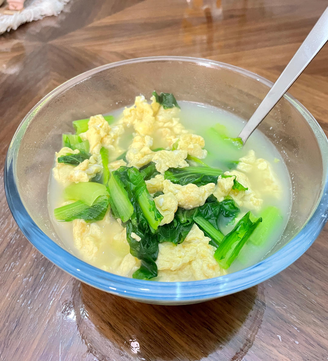 小白菜鸡蛋汤