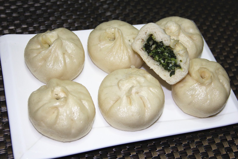 中式蒸包子（面团适用于鲜肉包，馒头，菜包均可）