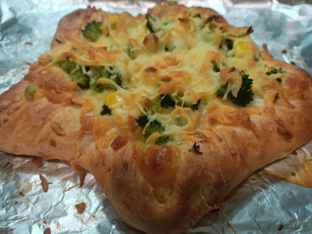 简单又好吃的8寸芝心披萨（含松软饼皮做法）