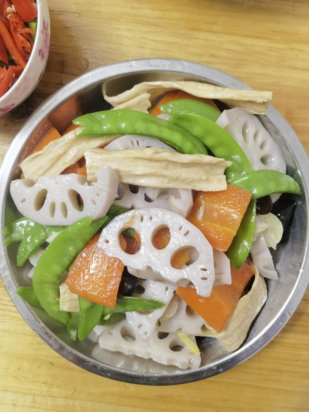 荷塘小炒（清爽又营养）