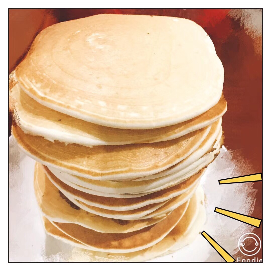 超級鬆軟的pancakes的做法