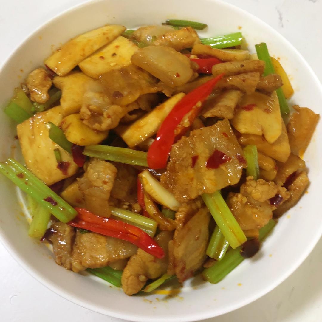 干锅杏鲍菇