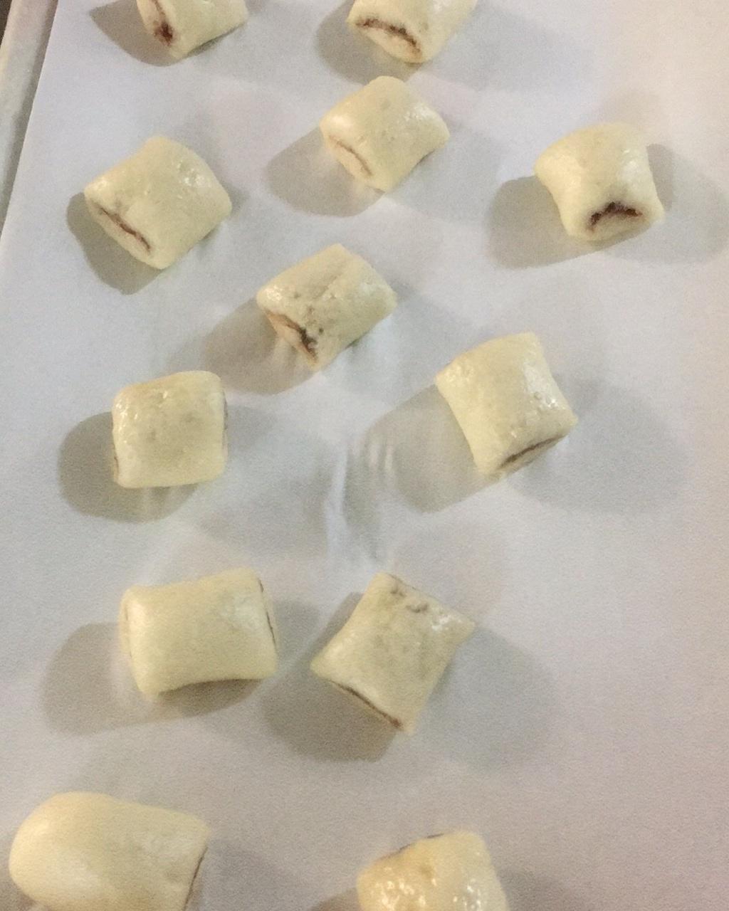 奶香夹心小馒头（一次发酵）