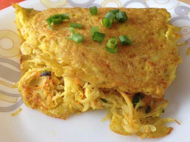 鸡蛋土豆丝饼