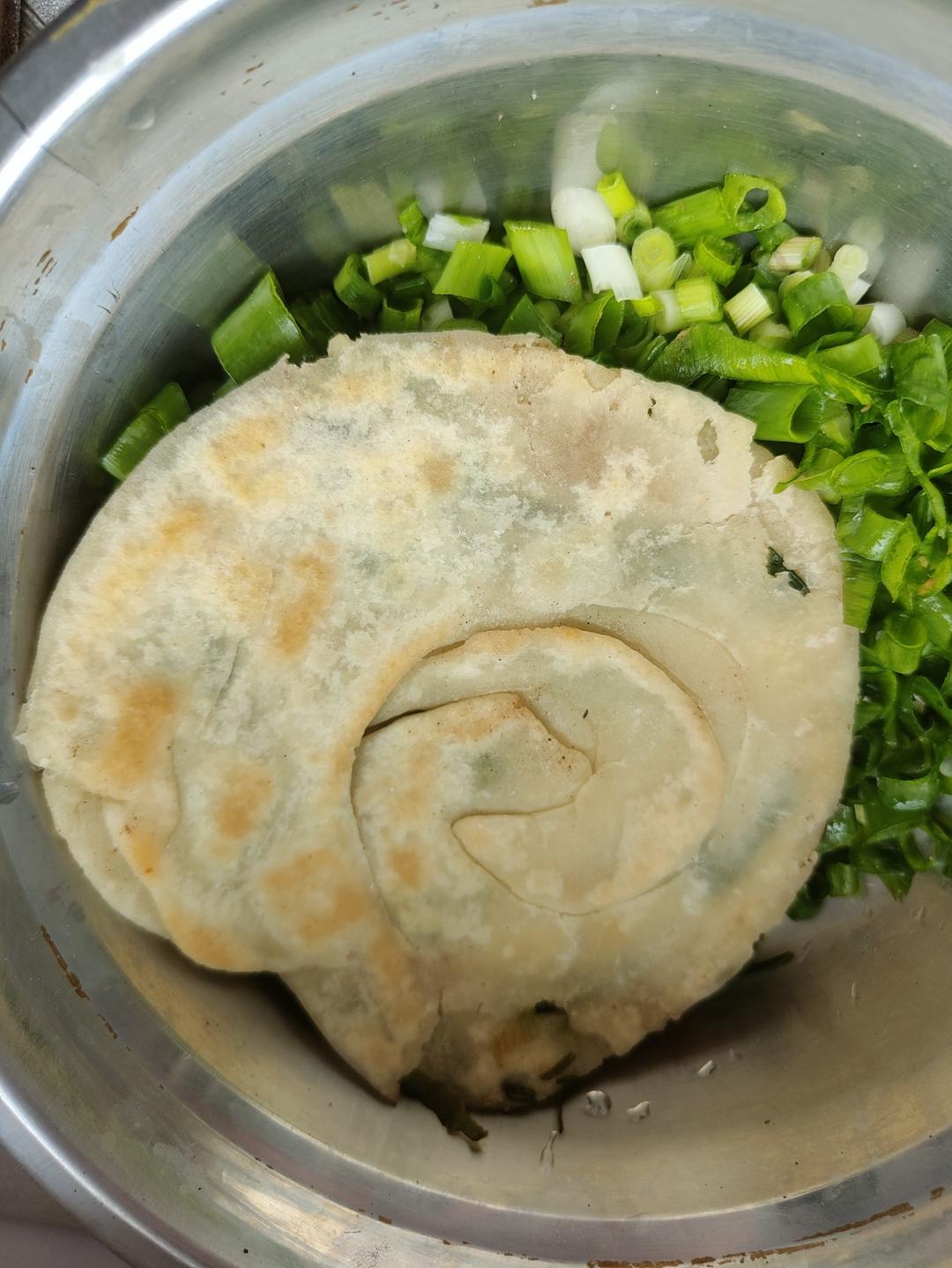 葱油饼家庭版（外酥里嫩）