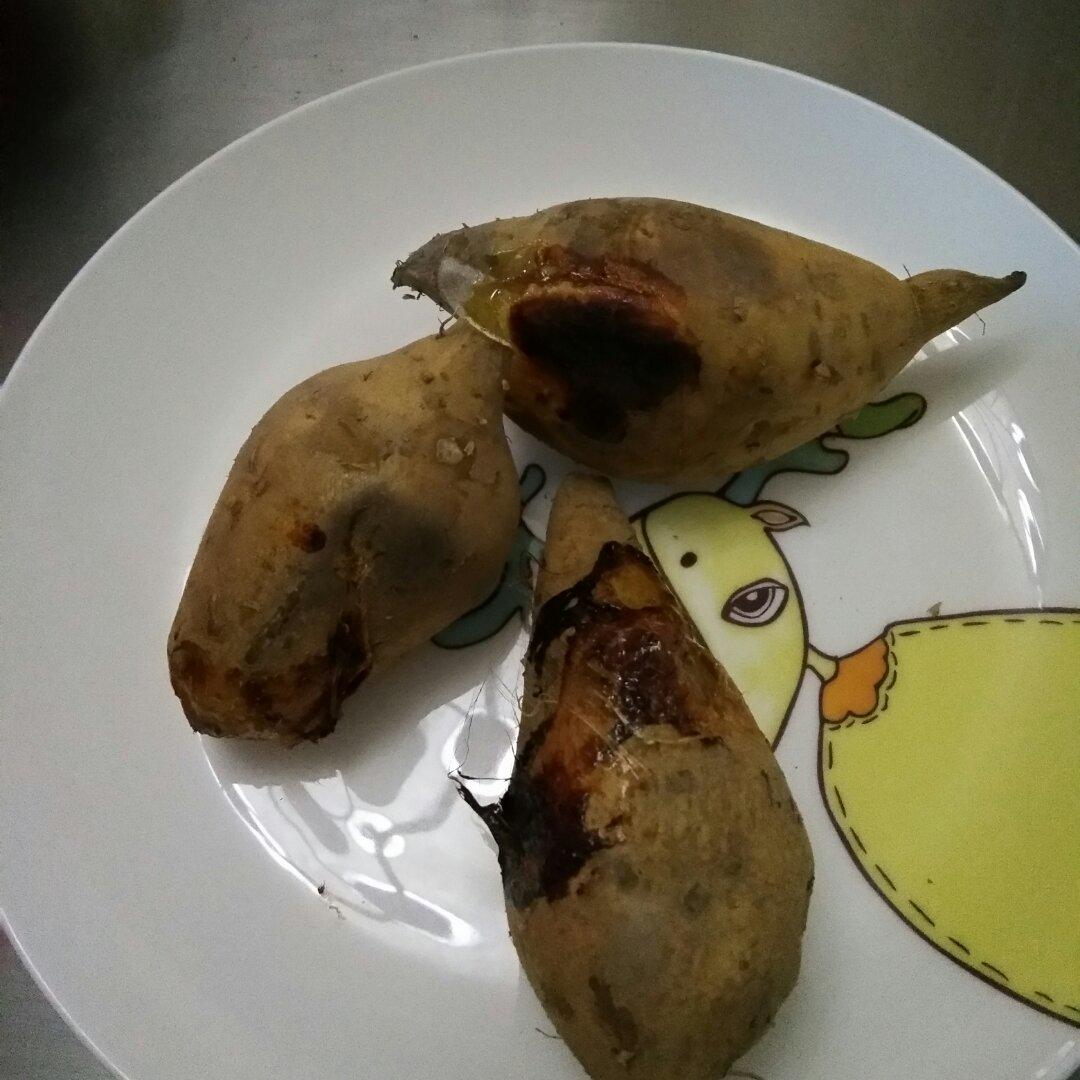 烤箱烤红薯