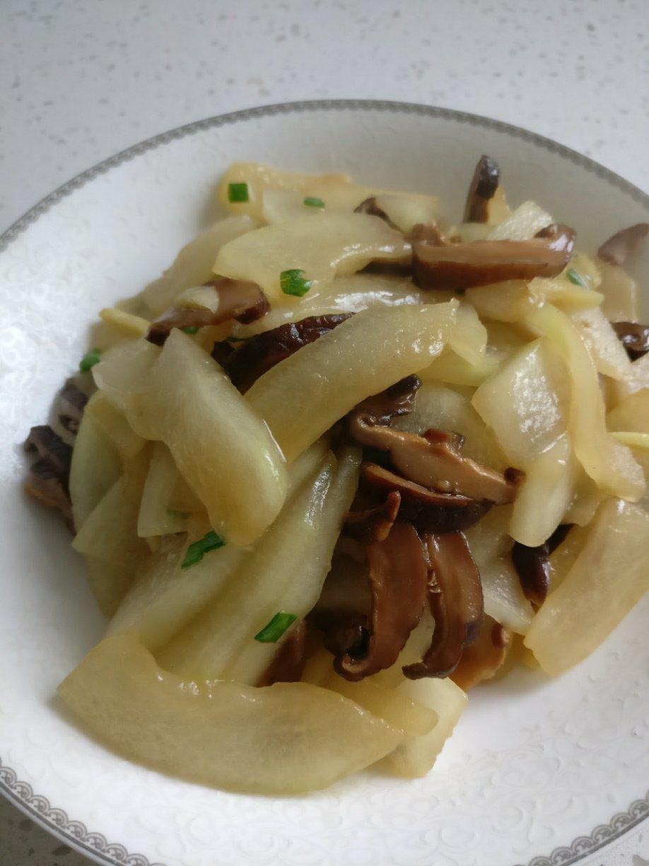 清炒冬瓜香菇