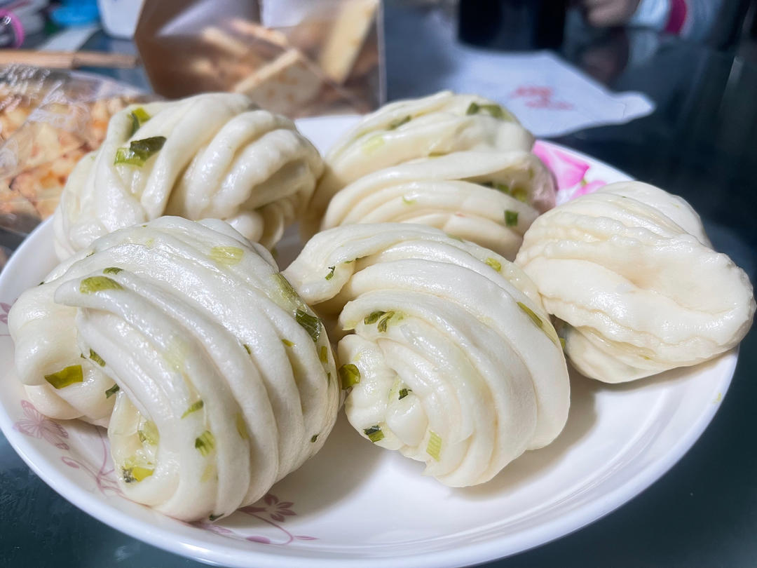 葱香花卷（简易版教程）