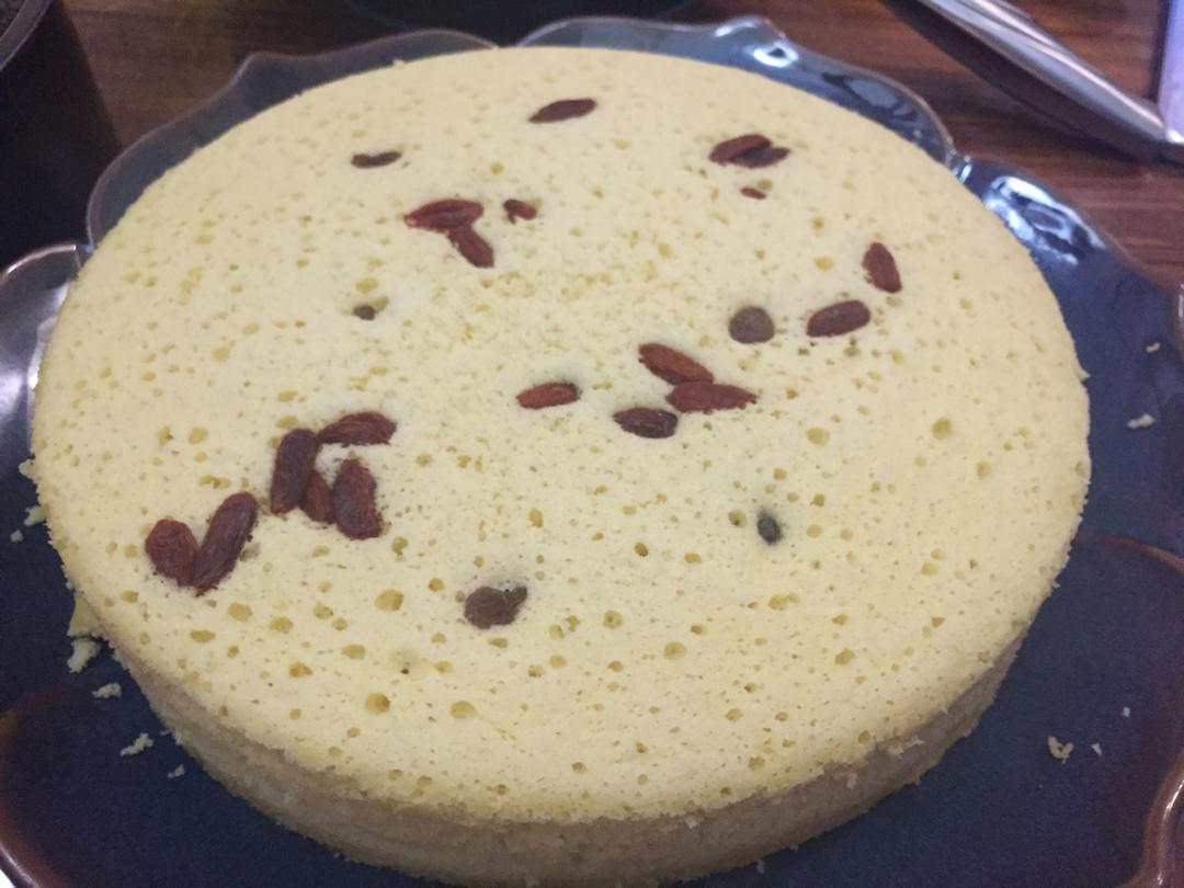 蒸小米糕 蒸小米蛋糕 蛋奶香 超松软