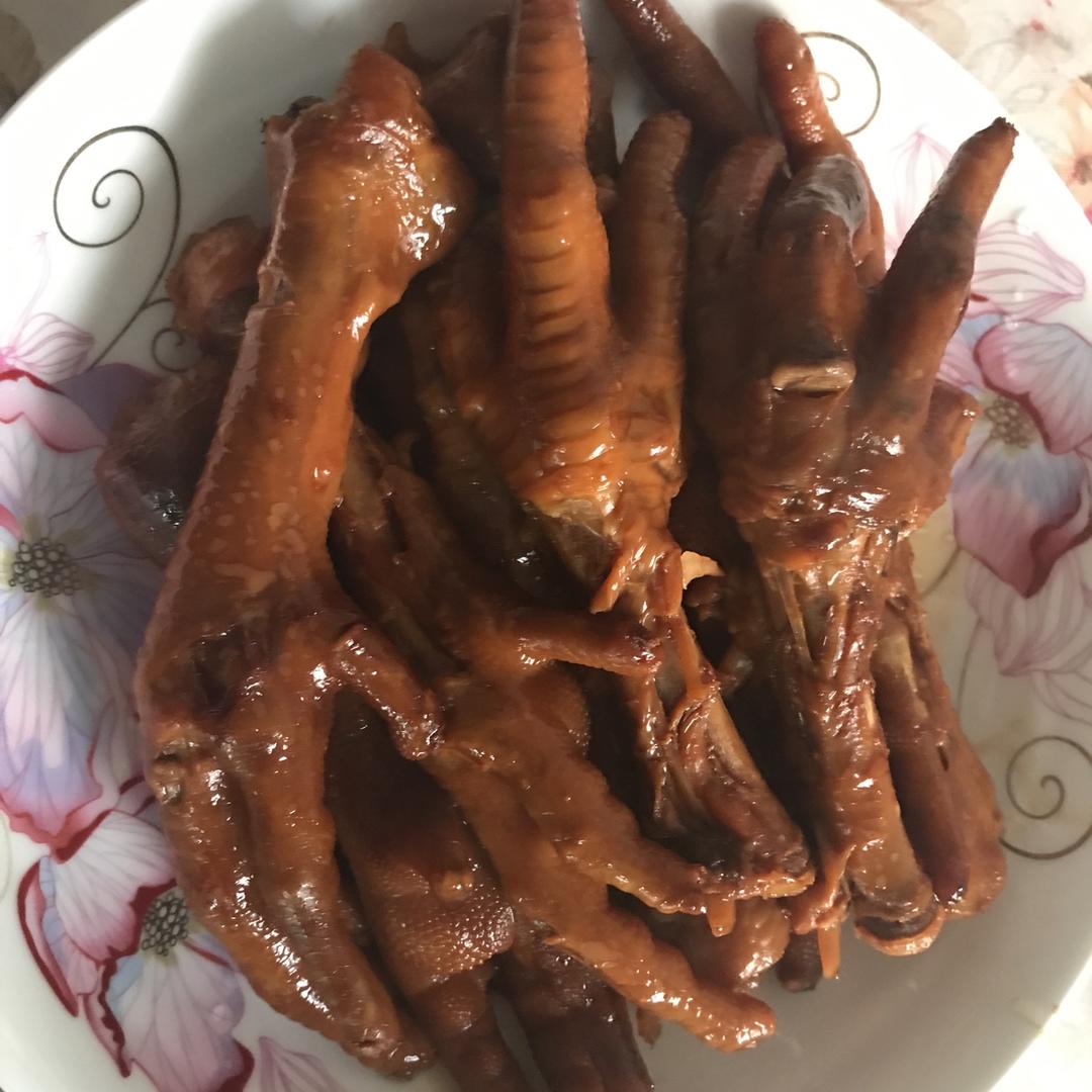 秘制红烧鸡爪