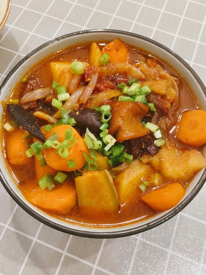 番茄土豆炖牛腩