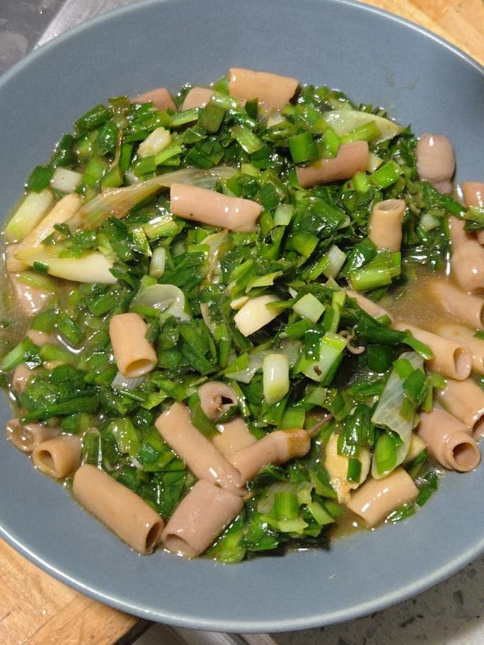 韭菜炒海肠