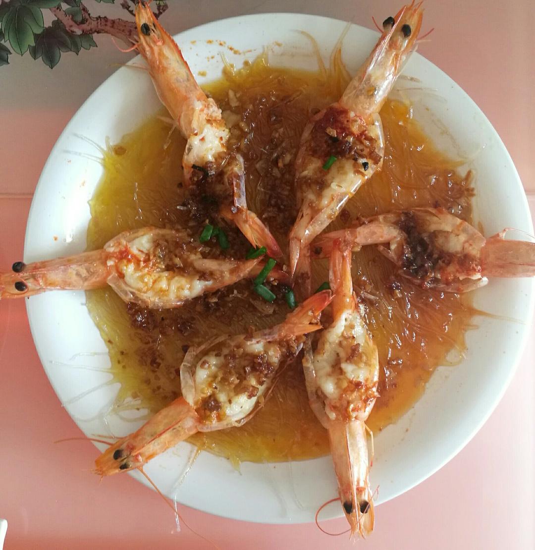 蒜蓉粉丝蒸虾