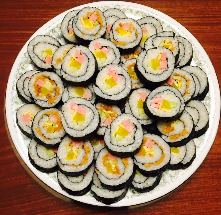 简单寿司/鸡蛋寿司/反转寿司/花样寿司/紫菜包饭