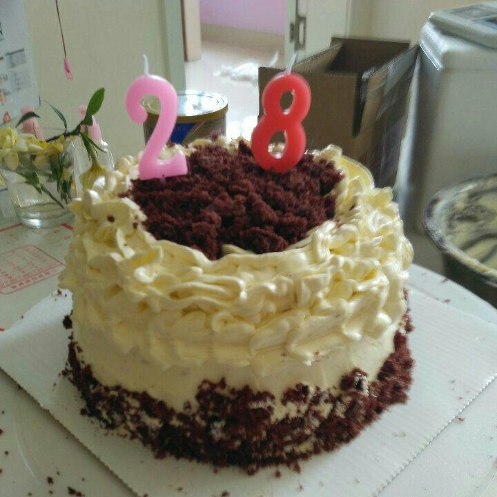 6寸红丝绒蛋糕（美国传统配方）