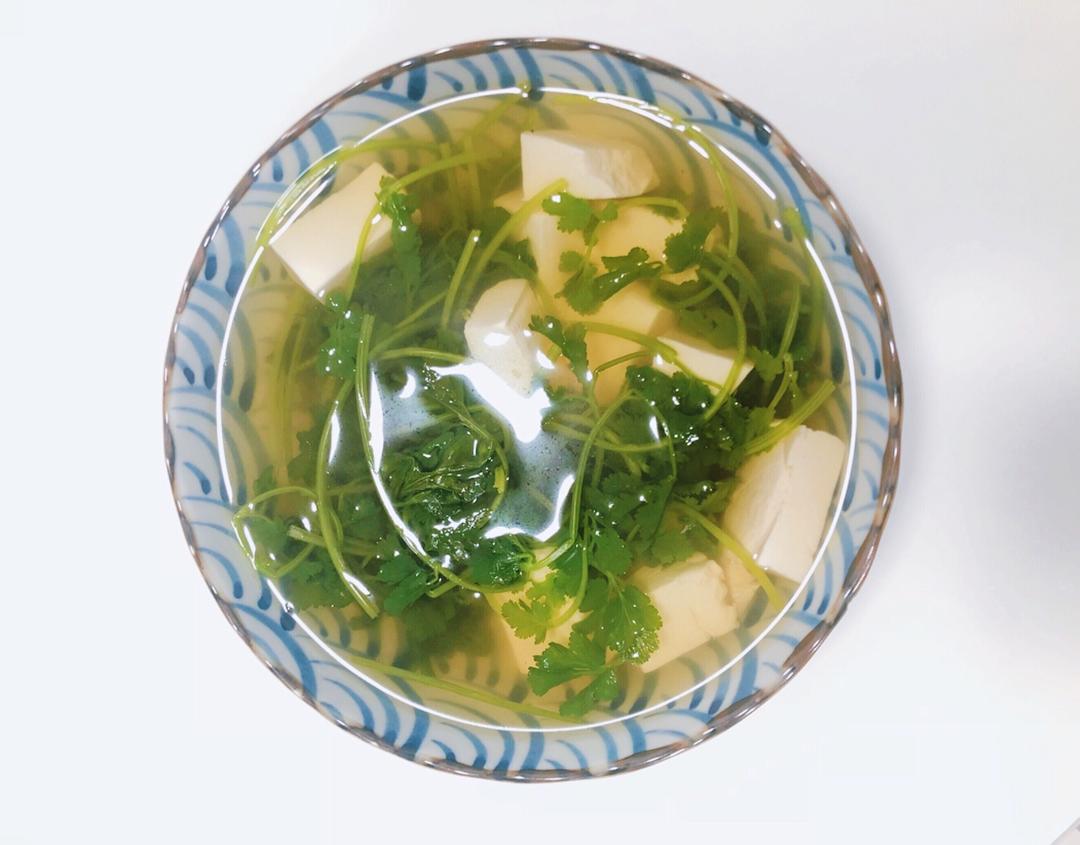 青菜豆腐汤