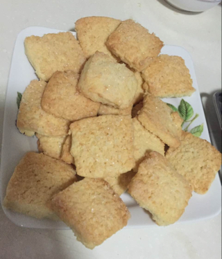 椰丝饼干 超懒做法