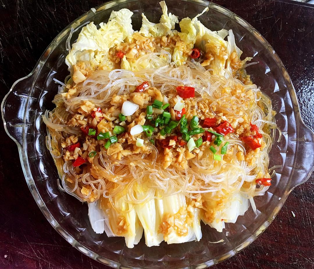 蒜蓉粉丝娃娃菜