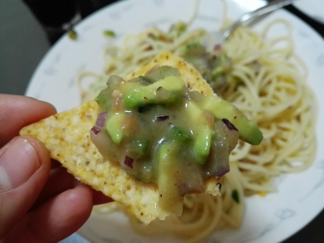 清爽开胃又低卡- 墨西哥牛油果莎莎酱 Mexican Avocado Salsa