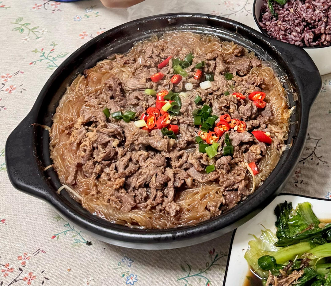 沙茶牛肉煲(潮汕味道)