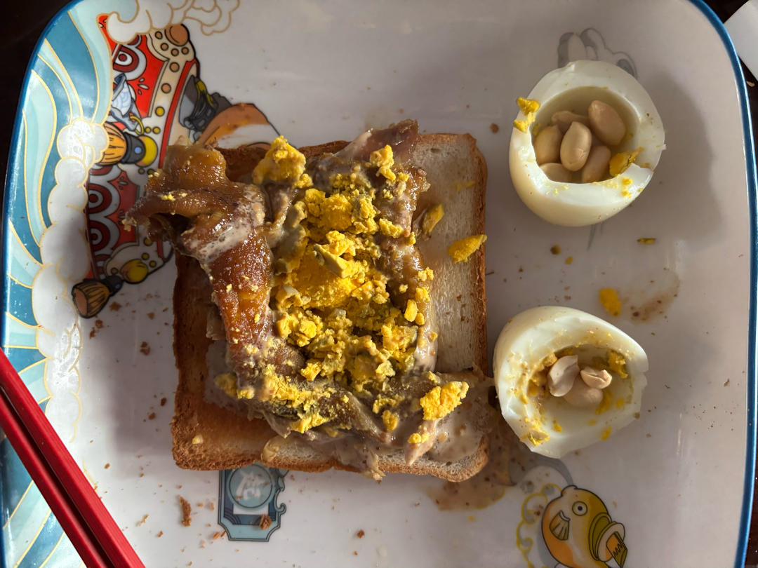 一人食的烤面包片（烤面包机版）