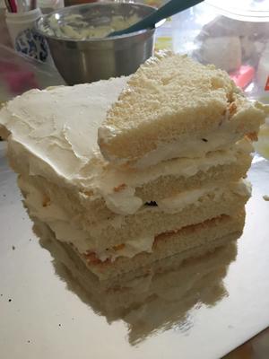 鲜奶油戚风⛵️帆船蛋糕的做法 步骤1