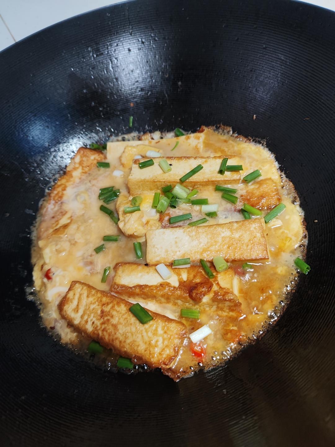 外焦里嫩的香煎豆腐
