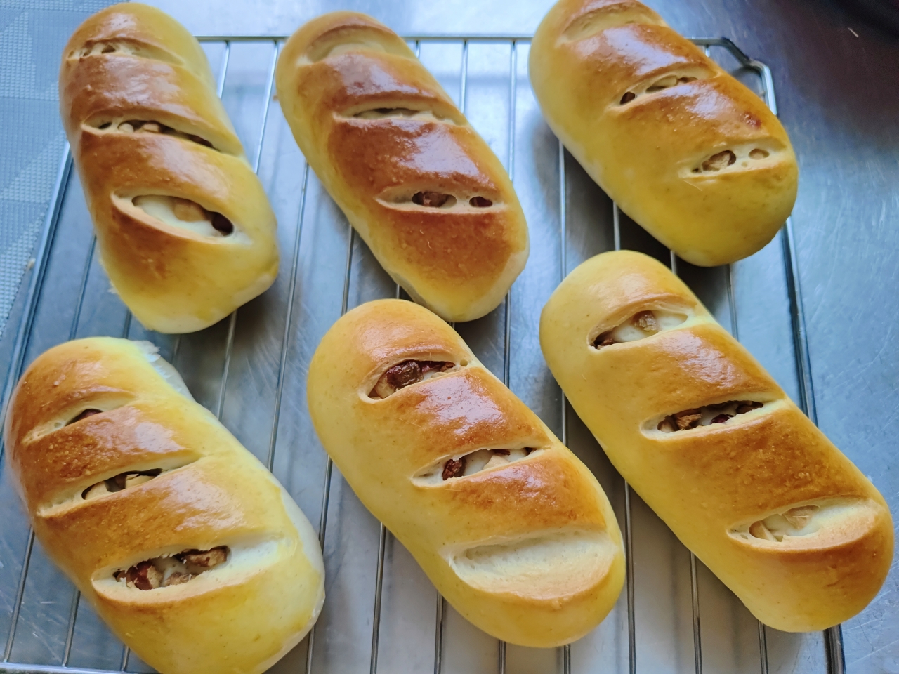 迷你列巴🥖一次发酵小面包