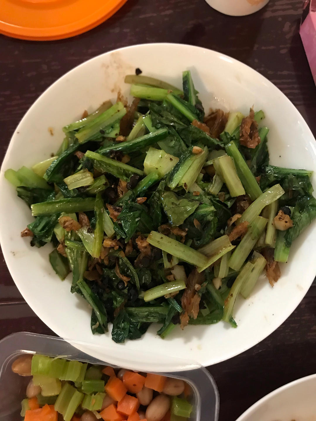 豆豉鲮鱼油麦菜