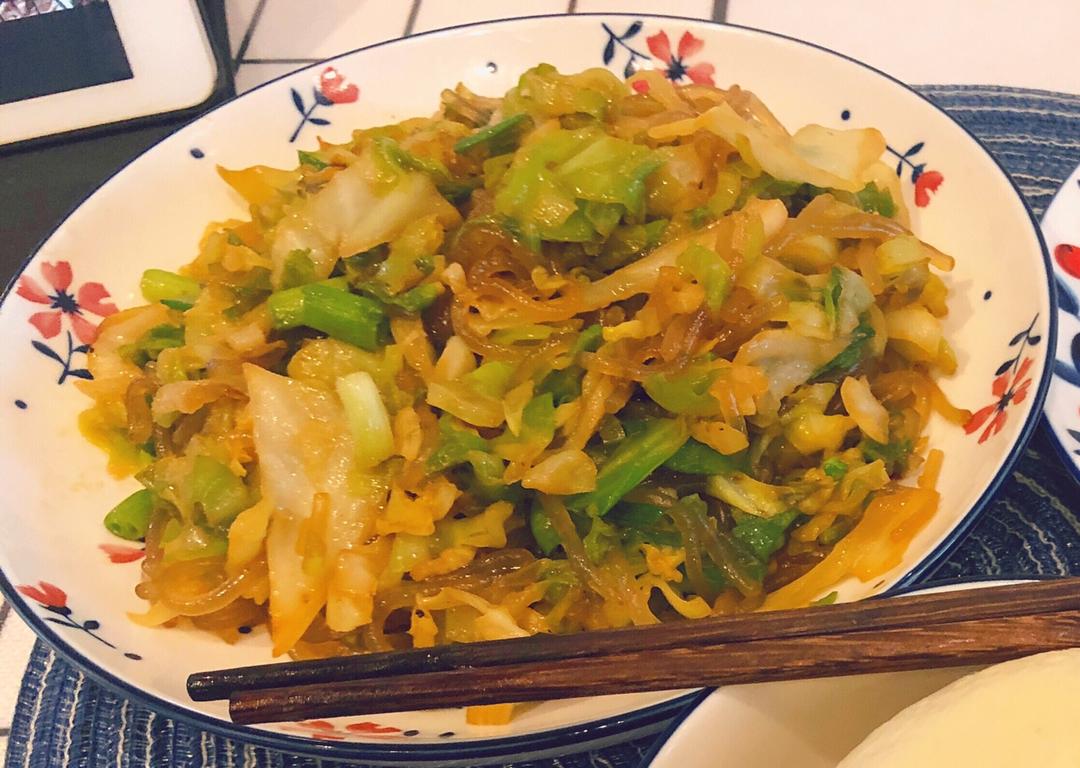 大头菜炒粉条