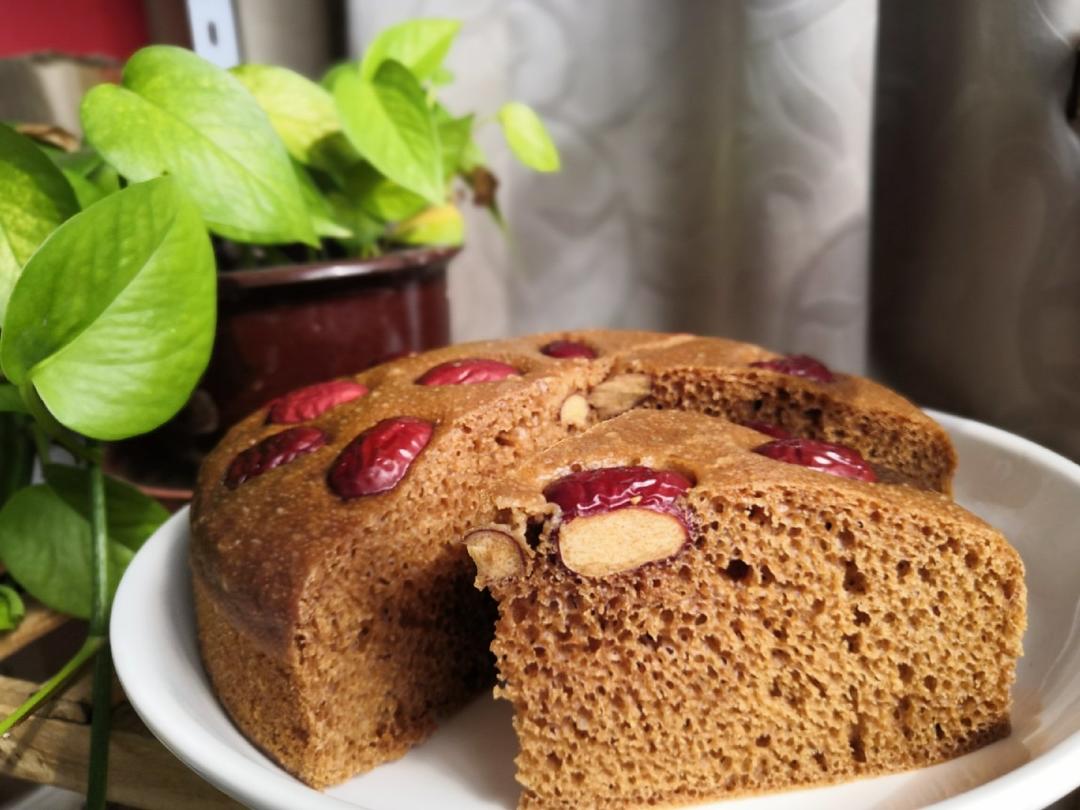 红糖发糕，不用揉面，比买的好吃多了