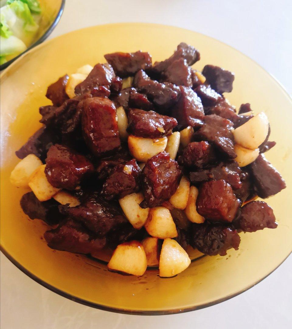 黑蒜子牛肉粒-津门秘方-家庭制作详细版