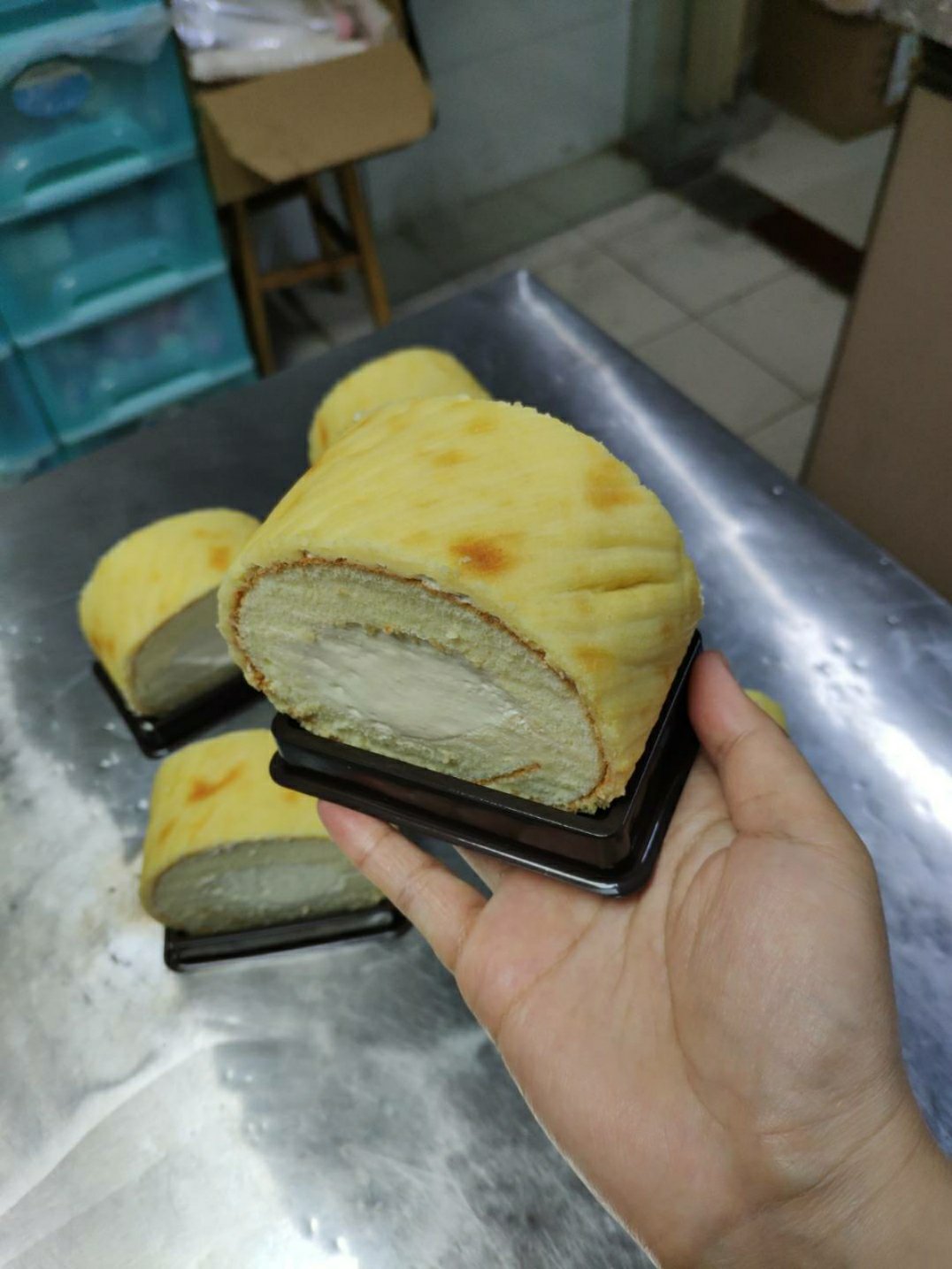 日式泡芙蛋糕卷