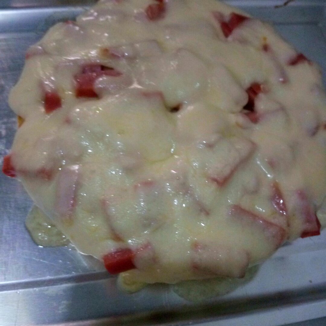 培根火腿披萨