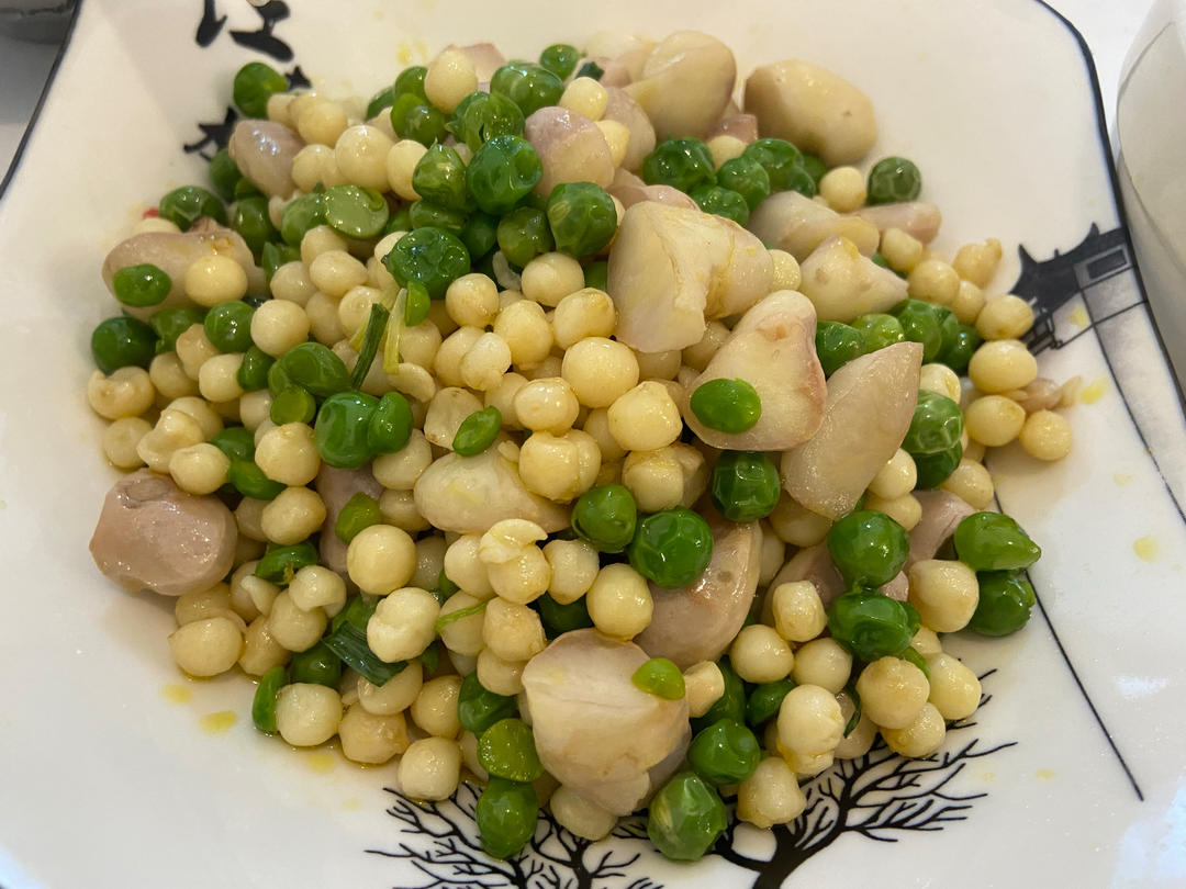 纯素美食｜菱角炒鸡头米