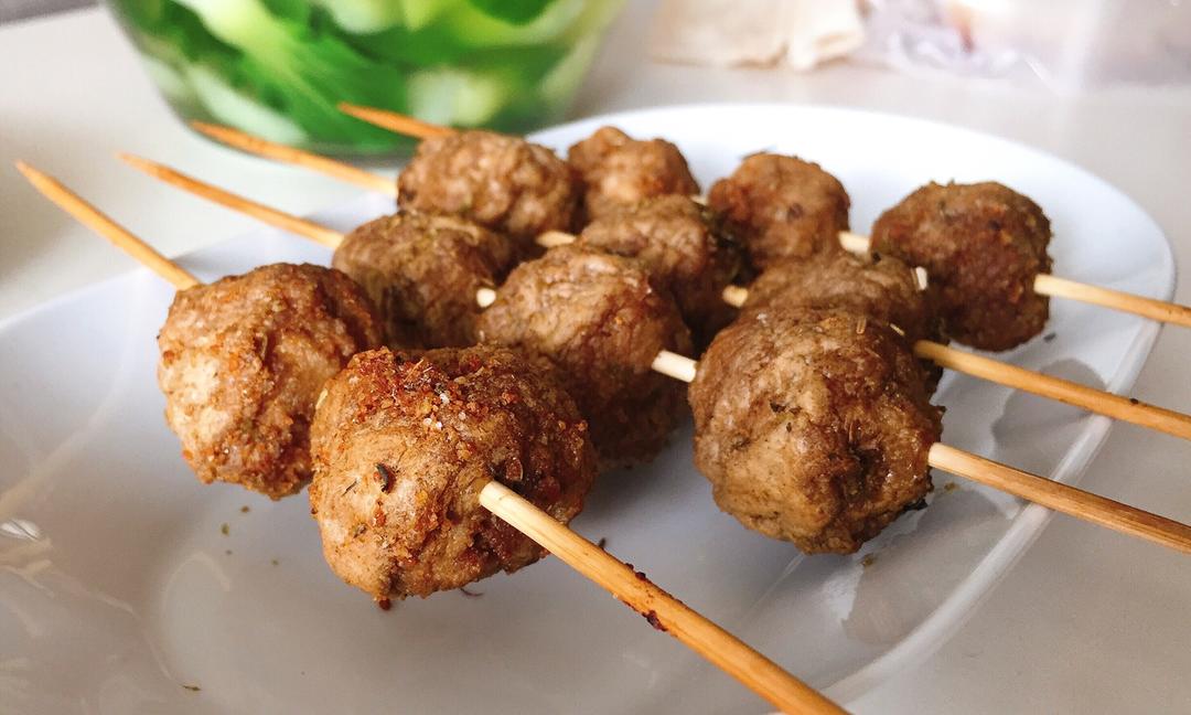 烤牛肉丸串的全部作品