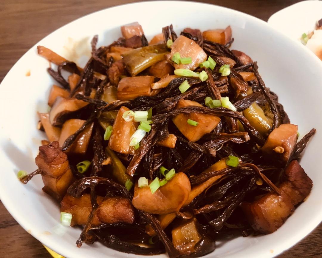 干豆角烧肉