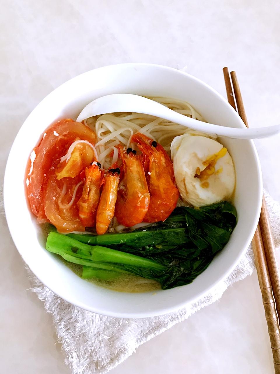 简单早饭西红柿鸡蛋挂面