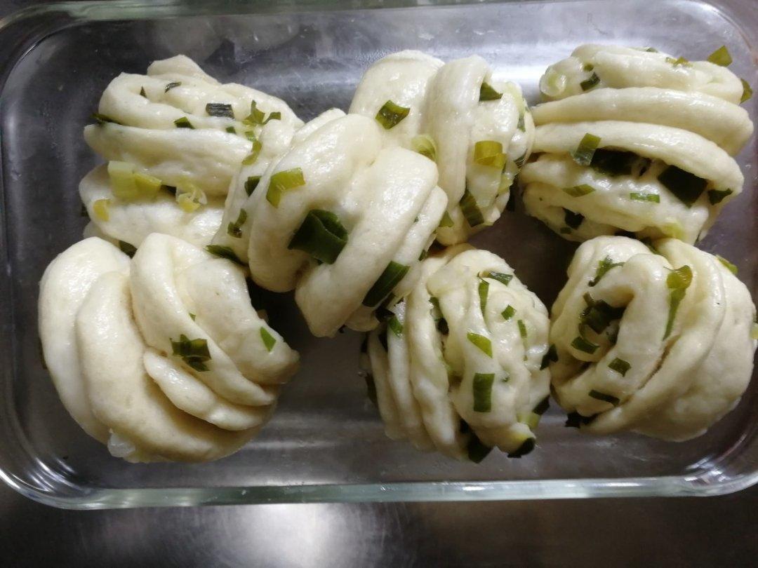香葱花卷（面包机揉面）