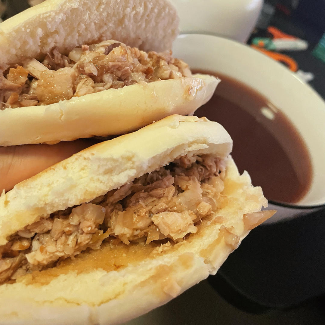 电饭煲肉夹馍