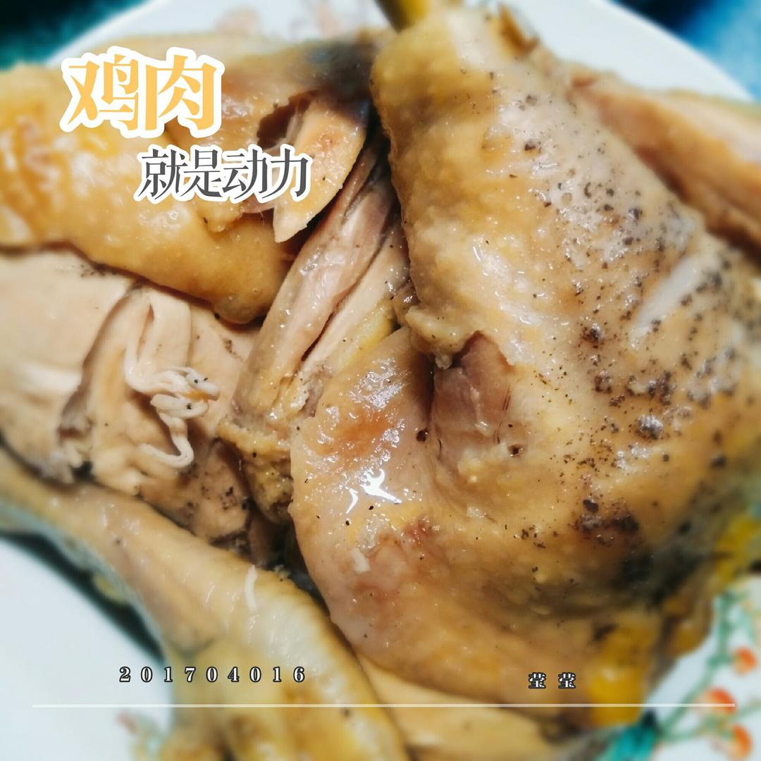 葱焗手撕鸡