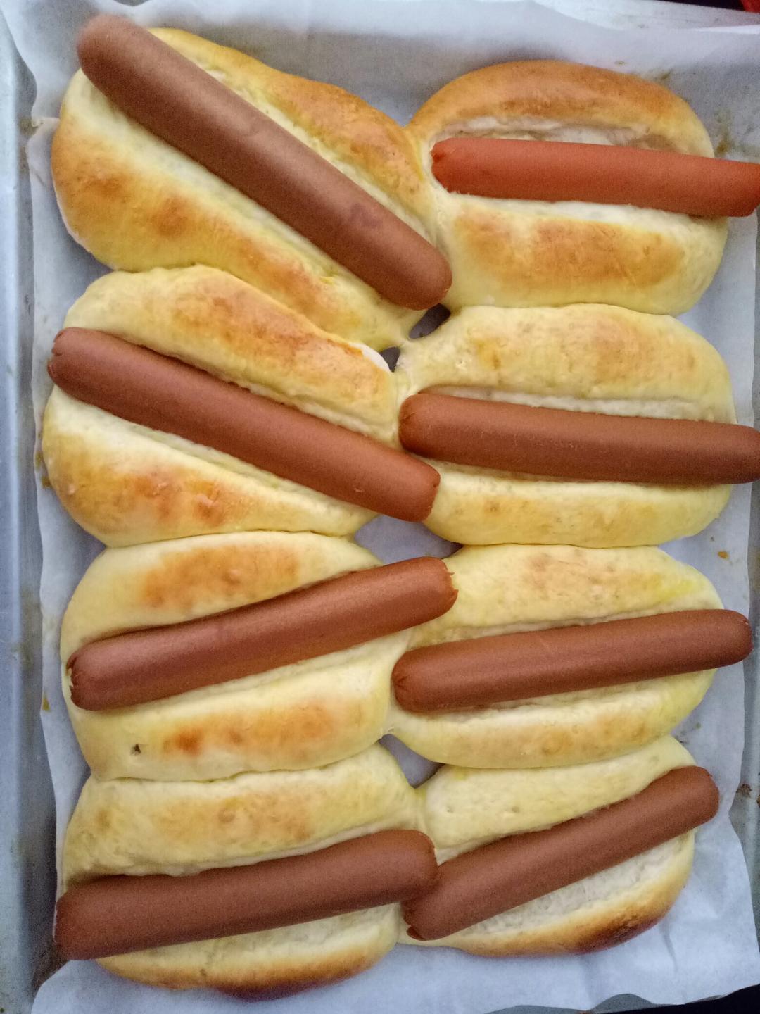 热狗面包