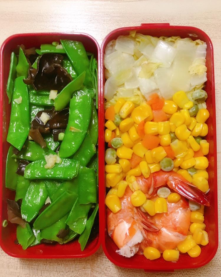 团子麻做的减脂便当