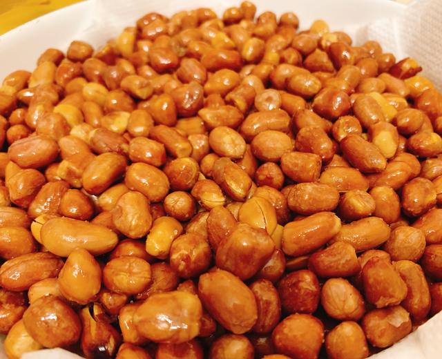 油炸花生米的做法