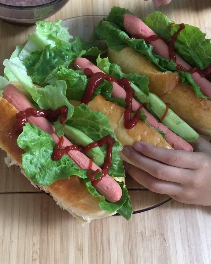 热狗面包胚（短棍面包）