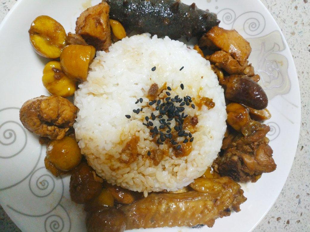 栗子焖鸡￨汁浓味郁、软糯入味